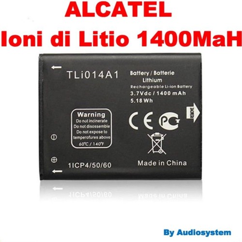 Batteria 1400mah ricambio - 1400mah, per