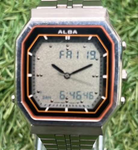 Orologio seiko alba quadrato - orologio,