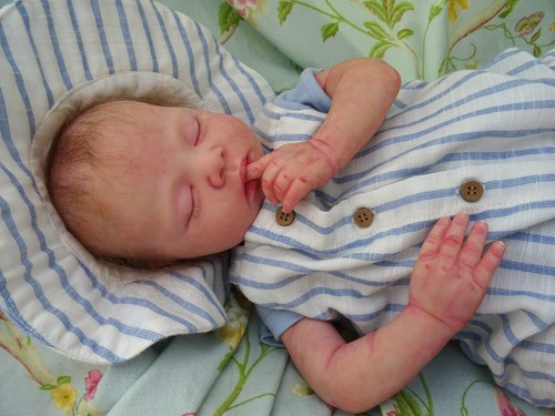 Reborn baby silicone parziale