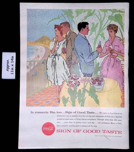 Coppie coca cola 1957 - coca-cola,