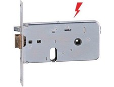 Iseo Serratura Elettrica Cilindro Ovale 2 Mandate da Infilare in Acciaio 70 mm