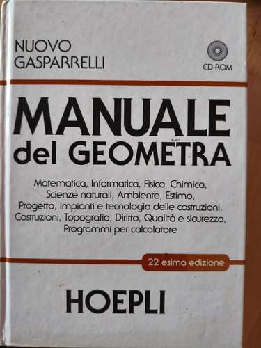 Manuale del geometra - manuale,