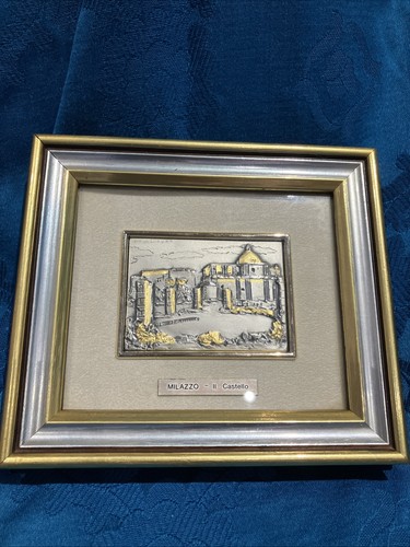 Quadro milano castello oro - milano-castello,