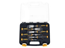 DeWalt Set di scalpelli per legno, 6 pezzi, contiene uno per ogni misura: 6, 13, 19, 25, 32...