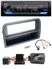 JVC Bluetooth DAB USB volante autoradio per Fiat Croma 2005-2010