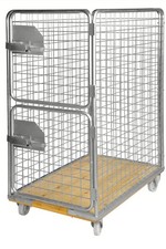 Roll container con base in