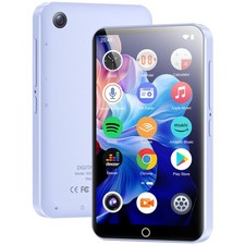 Lettore MP3 da 80 GB con Bluetooth e WiFi Mp3 e Mp4 Musicale Lettore con