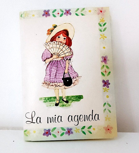 Sister 80s italy tiny diary - 80s,