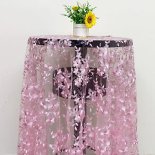 Tessuto rete pizzo 1M ricamo