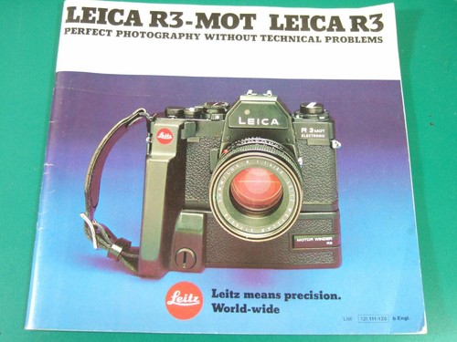 Leitz leica mot camera - leica, r3