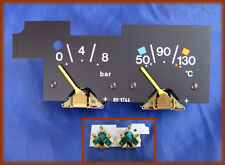 FIAT 131 DIESEL - MANOMETRO PRESSIONE OLIO + TEMPERATURA ACQUA CRUSCOTTO