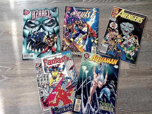 Vintage marvel comics - dc,