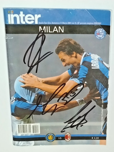 Match programme 2007 inter - fc,