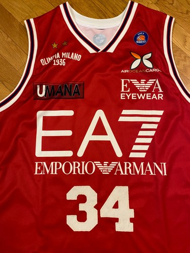 Canotta basket olimpia milano - basket,