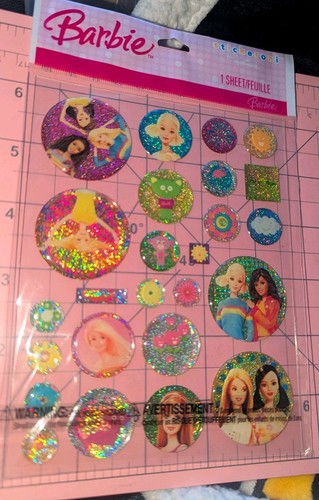 Adesivi hallmark barbie - adesivi,