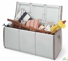 CASSAPANCA BAULE CONTENITORE RESINA TERRY BOX 140 GRIGIO TORTORA 140X54X57H