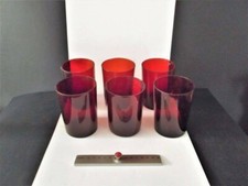 Bicchieri in vetro realizzati