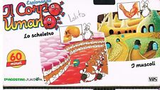 DEAGOSTINI - ESPLORANDO IL CORPO UMANO - SCHELETRO / MUSCOLI - VHS