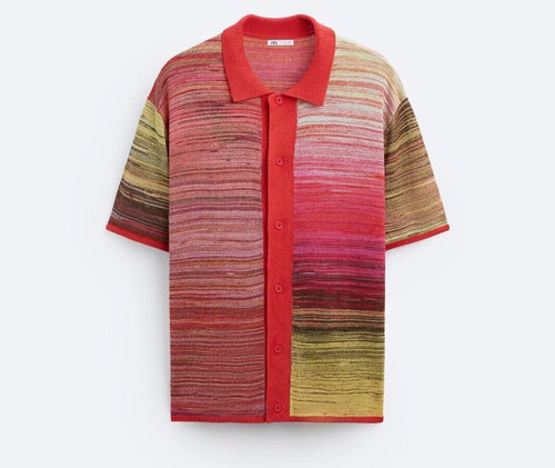 Camicia maglia zara uomo - uomo, 2025