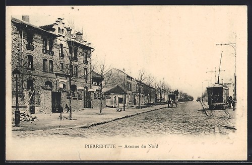 Cpa pierrefitte avenue du - cpa, pierrefitte,