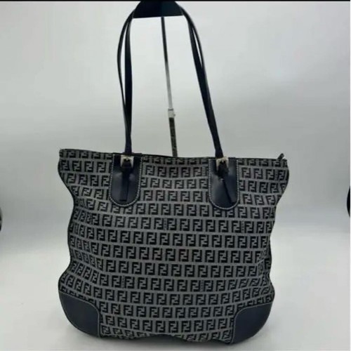 Borsa fendi zucca tela con - borsa,