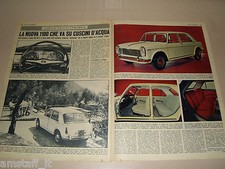 IM3 INNOCENTI 1100 IM 3 clipping ritaglio articolo foto photo 1963