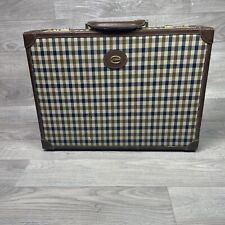 Valigetta Aquascutum rara serratura a combinazione a scacchi vintage anni 90 business