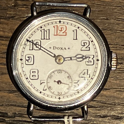Raro orologio trincea doxa - da,