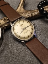 Orologio Vintage Raro ENICAR Super Ultrasuoni Seapearl Manuale Bellissimo Dail 