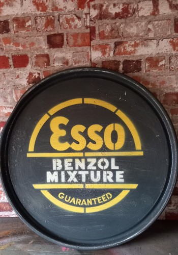 Upcycled oil drum lid - upcycled,