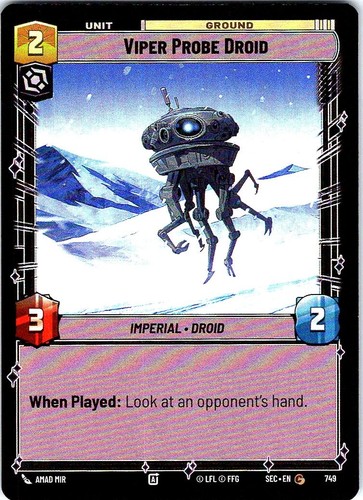 Viper probe droid 749 - viper,
