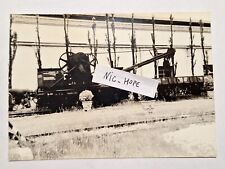 Fotografia Deposito Locomotive di Parma Carro Gru di Soccorso GRUy 807.361 