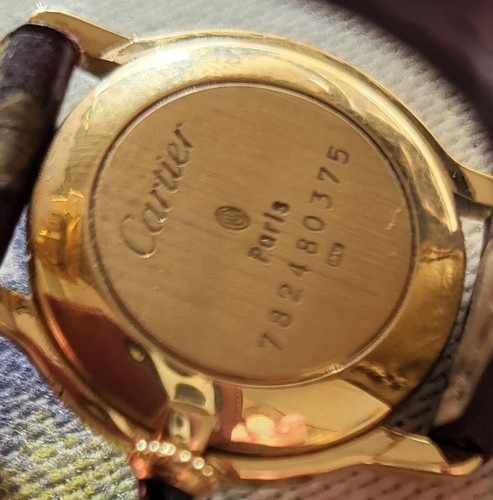 Orologio oro cartier con - in,