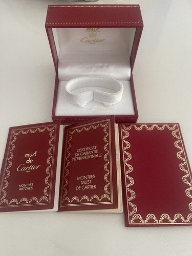 Must cartier watch - watch, box