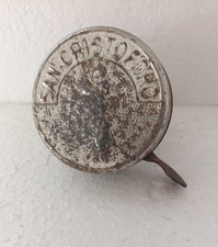 Campanello San Cristoforo per bici d'epoca BIANCHI DEI BACCHETTA OLMO originale