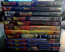 Dragon Ball Z 10 DVD lot Kid