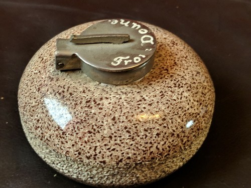 Antique curling stone novelty - antique,