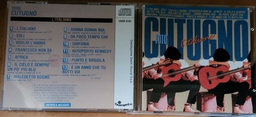 Toto cutugno italiano - cutugno, cd