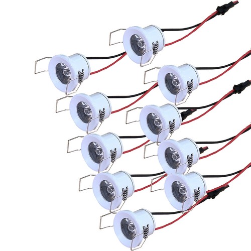 20pz incasso led - 1w,