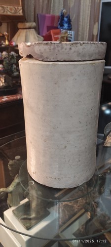 Antico vaso smaltato con - antico,