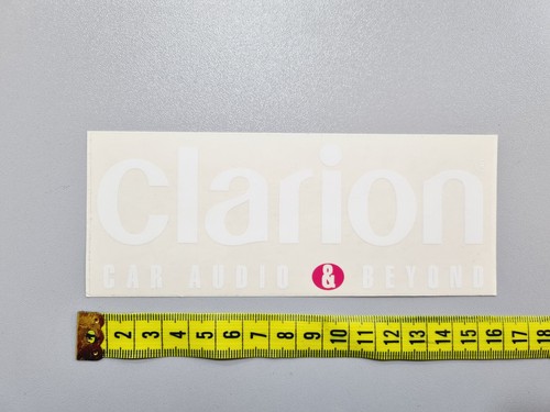 Adesivo clarion car audio - clarion,