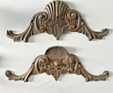 CORNICI CAMERA DA LETTO TESTIERA IN LEGNO FATTE A MANO 1900!