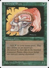 MTG LLANOWAR ELVES ITALIAN