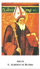 S. ALBERTO DI BUTRIO ABATE - HOLY CARD