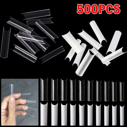 500pz punte unghie finte - 500pz,