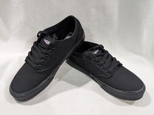 Scarpe da skate uomo Vans Atwood in tela nera - taglie assortite nuove con scatola