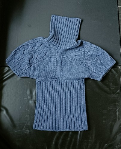 Maglioncino castelli blu pura - maglioncino, blu,