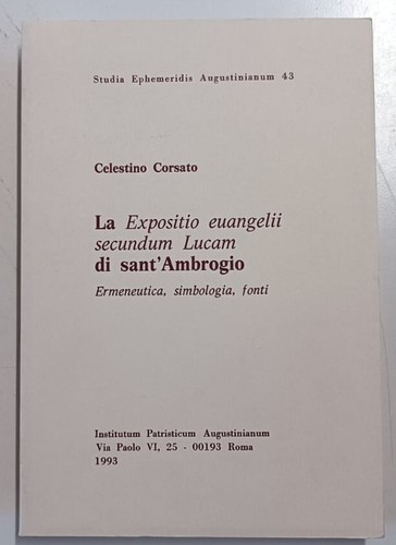 Expositio evangelii - expositio,