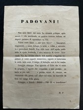 Padovani! Non siete liberi del