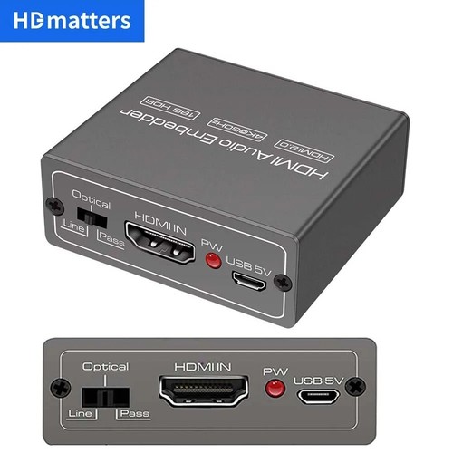 Hdmi audio embedder 4k - embedder,